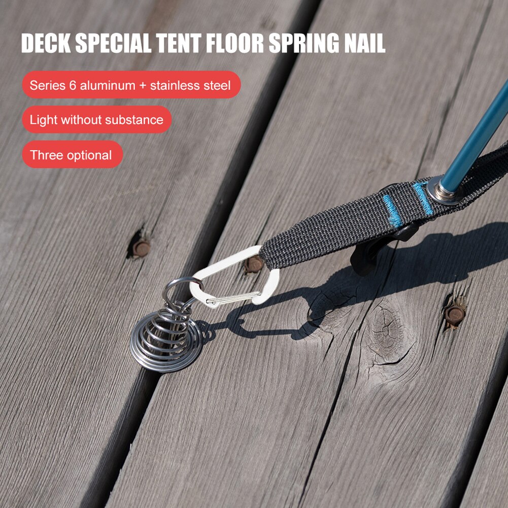 10Pcs Luifel Tent Vaste Haak Gesp Plank Floor Lente Nagels Vaste Haak Winddicht Outdoor Camping Tent Gesp Accessoires
