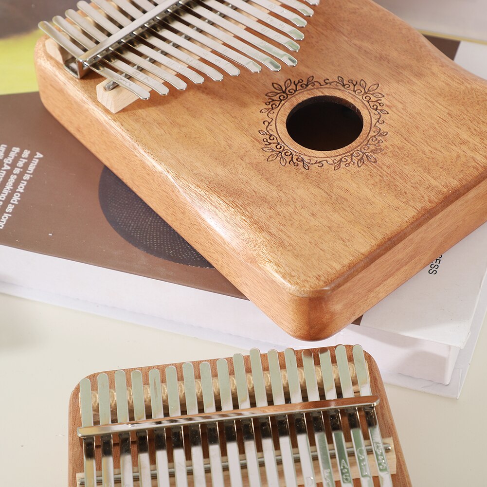 Draagbare kalimba, 8 toetsen kalimba-instrument, mini malimba duimpiano
