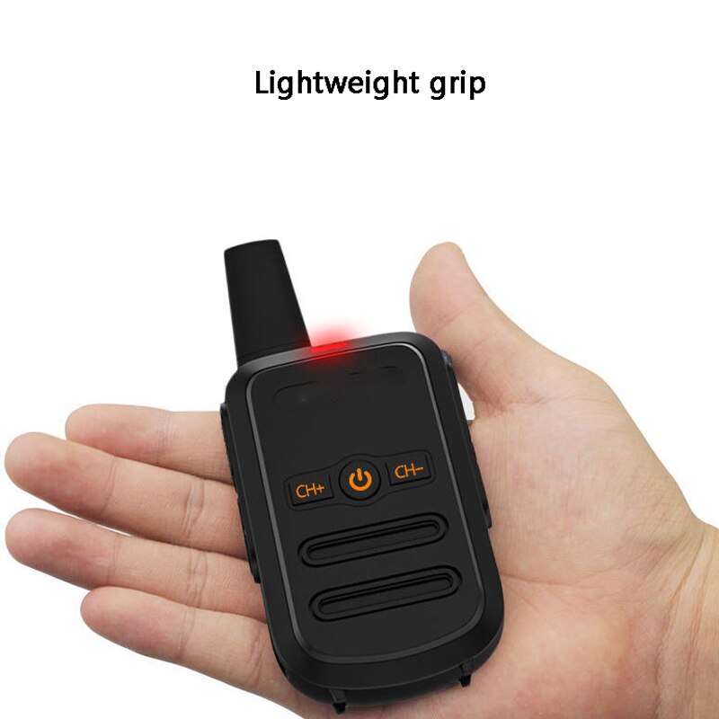 Walkie-Talkie Q2 Mini Outdoor Bouwplaats High-Power Handheld Kilometer Hotel Een Paar Kleine Walkie-talkies 50 Civiele