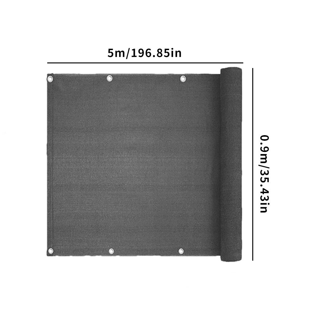 Balkon Privacy Screen Cover Wind Zonnescherm Netto Onderdak Privacy Screen Breeze Naaien Gesp Outdoor Tuin Hek Cover Met Banden