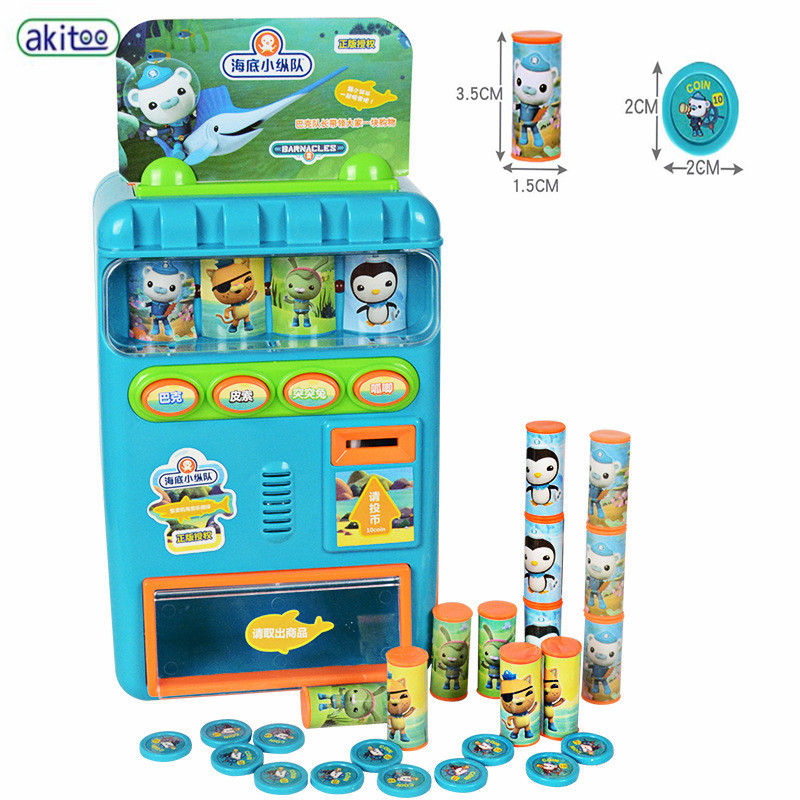 Akitoo Automatische drink automaat kind speelhuis automaat speelgoed geluid interactieve jongen meisje #3205