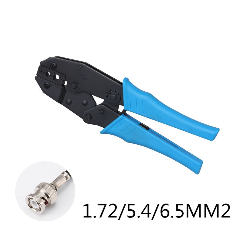 coaxial crimper for crimping RG58,RG59,BNC coax cable connectors RG8,RG213, RG55RG58 RG59 RG62 coaxial connector crimping pliers: WX-02H