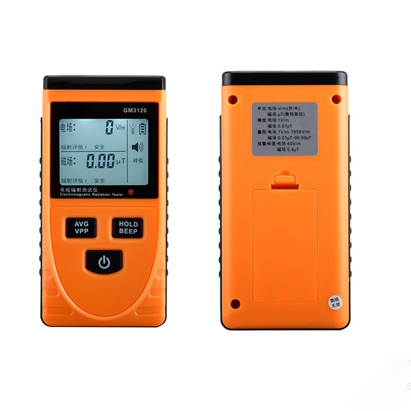 GM3120 Elektromagnetische Straling Detector Meter Dosimeter Tester Teller Voor Elektrische Veld Straling Magnetische Veld Emissie