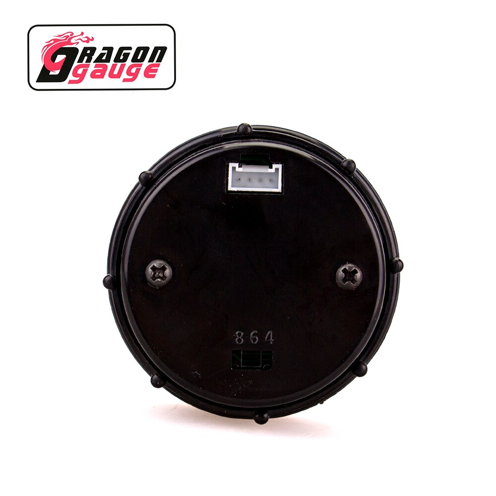 Voldragon 」 2 "52mm voltímetro de coche medidor de voltaje pantalla gráfica Digital 8 ~ 18V Venta de fábrica 12 voltios instrumento de modificación de coche