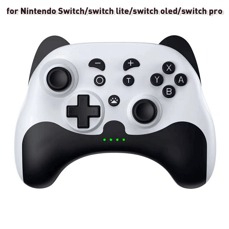 Compatibile con Controller Wireless DATA FROG-Gamepad compatibile con Bluetooth multifunzione Nintendo Switch per Switch Pro/Lite: 1PCS Black