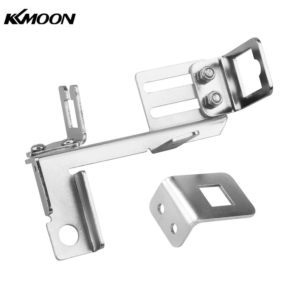 For Chevy SBC BBC Holley Kick Down Chrome Throttle Cable Kickdown Bracket Replacement