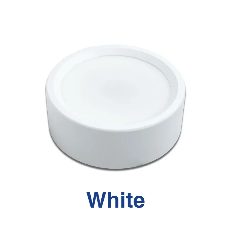 LED Downlight Surface Mounted Round Ceiling Lamp 9W 12W 15W 18W Panel Light Cold /Natural/Warm White Led Spotlight AC 220V 230V: WHITE / 12w / light yellow