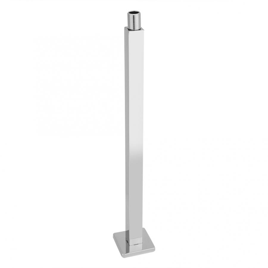 Stainless Steel Wall Mounted Shower Extension Arm Stretching Rain Showering Head