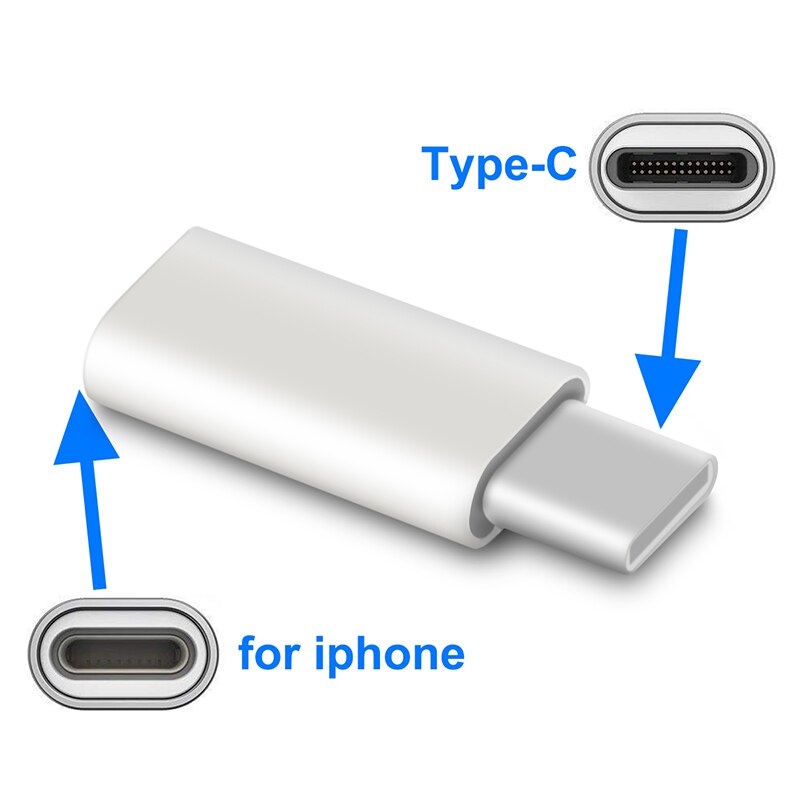 8 Pin Verlichting Naar Usb Type C Mini Adapter Voor Iphone 11 12 13 Pro Max Samsung S20 S21 Ios naar Type C Otg Jack Opladen Converter