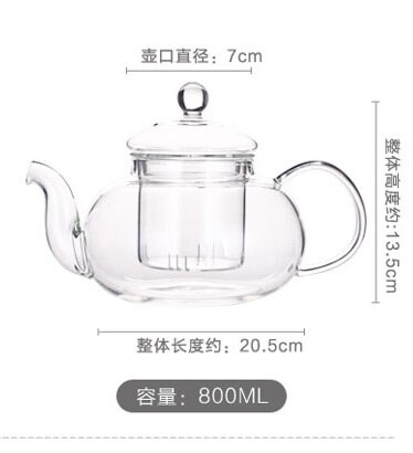 best choice glass teaset, whole teapot sets, Home ware teapot kettle supply,600-800ml glass tea set: 800ml teapot inside