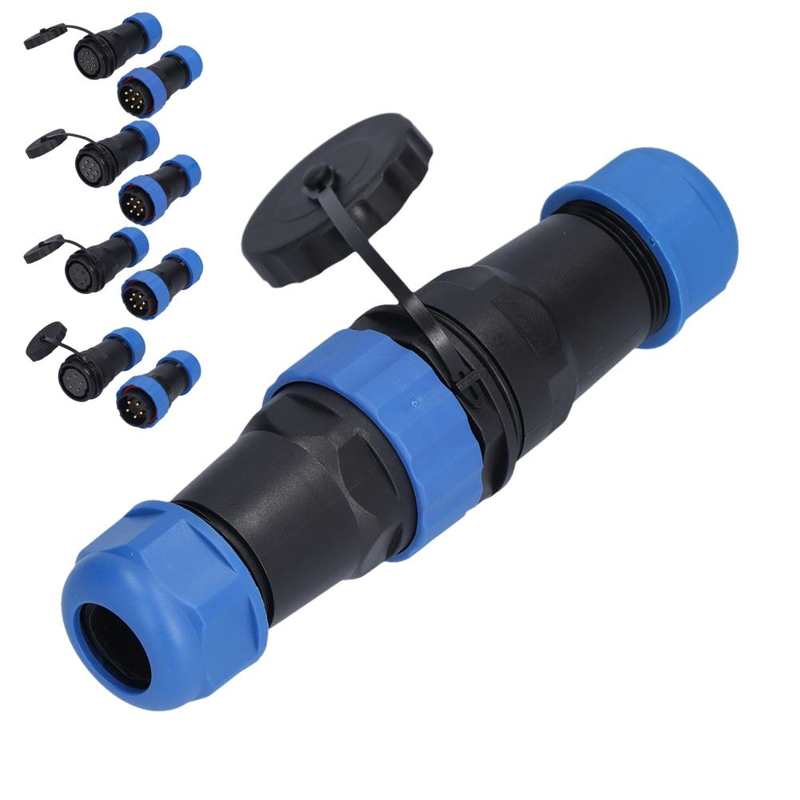 Waterproof Aviation Cable Connector Socket Aviation Plug Socket Firm Connection Solid Pin for Electronic Equipment