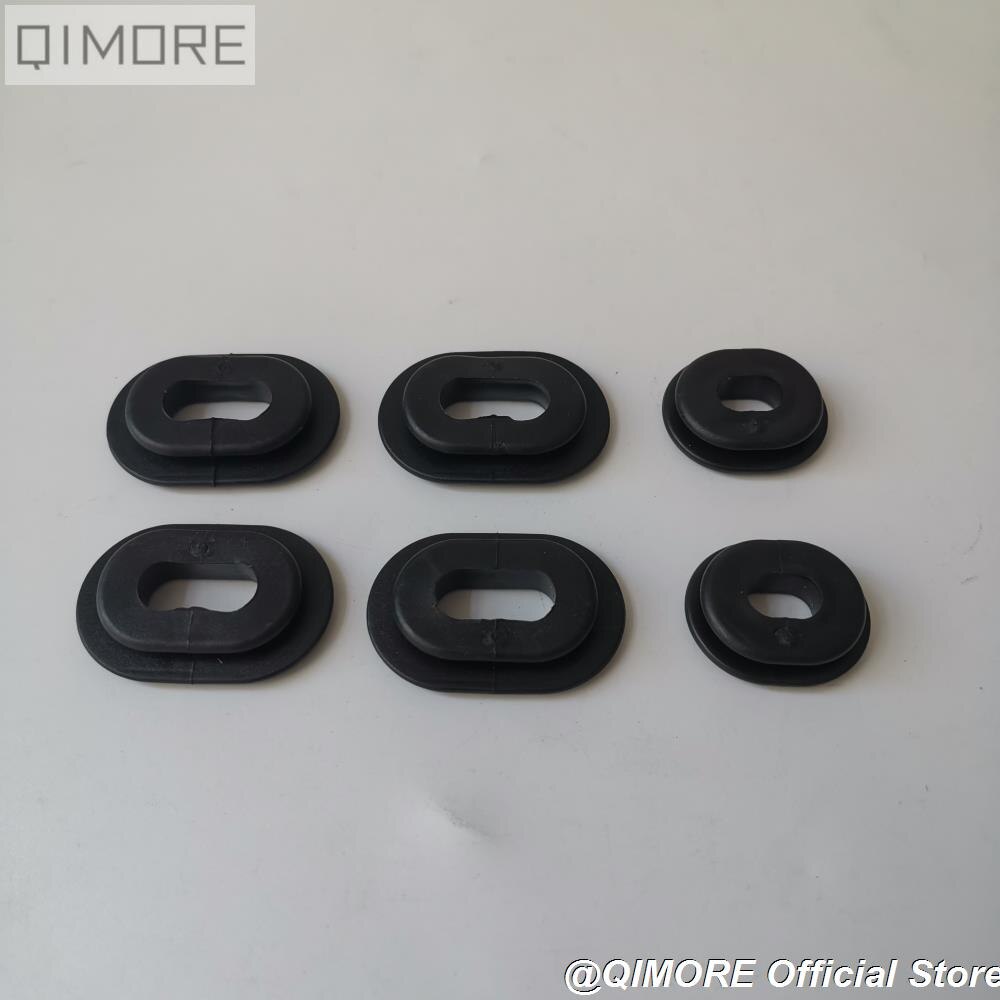 Sidedækselpanel gummigennemføringer / pudepuder til motorcykel  cg125 cg150 cb100 cl100 xl100 cb125s cb125t cb125 tl125 cd125