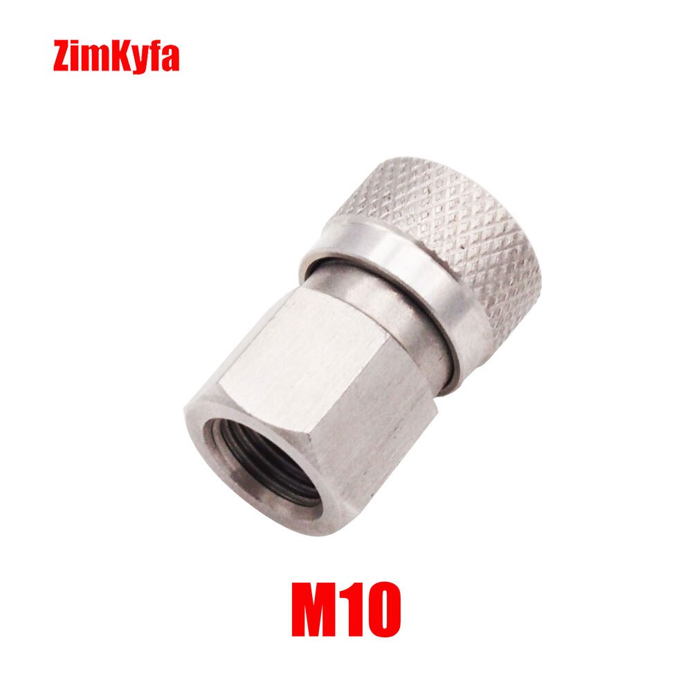 8Mm Koperen Quick Release Disconnect Vrouwelijk Connector M10