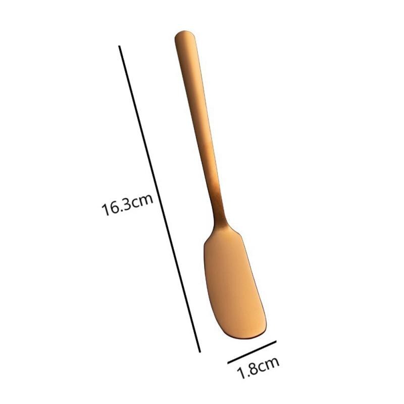 1pcs Kitchen Butter Knife Bread Jam Cheese Spatula Stainless Steel Butter Cheese Tool Home Dinner Tableware Bar