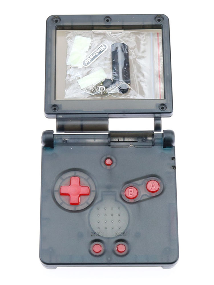 Cool clair pour GBA SP boîtier de remplacement coque pour Game Boy Advance SP