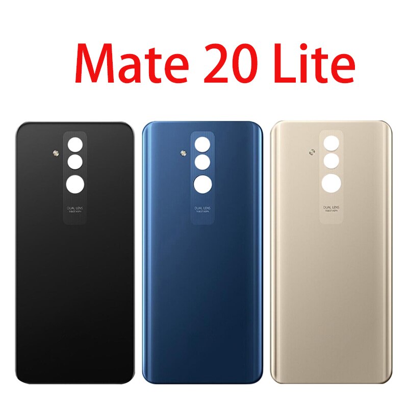 Achter Deur Behuizing Case Voor Huawei Mate 20 Mate 20 Pro 20 Lite Batterij Cover Terug Glas Panel Batterij Cover mate20 Vervangen