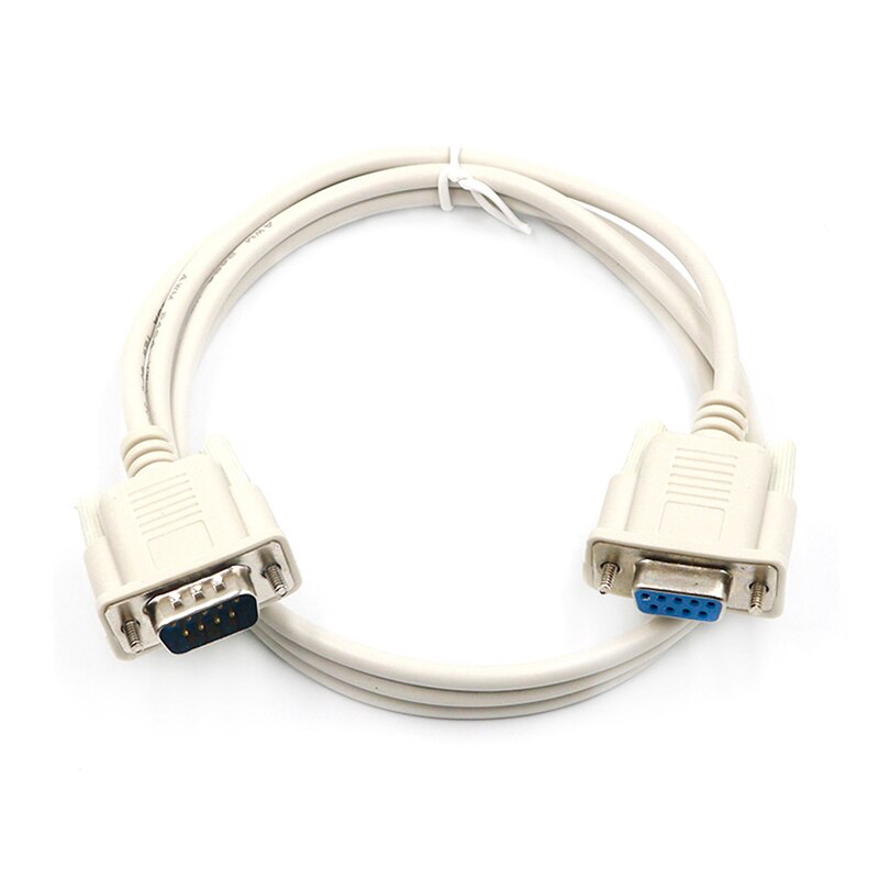 Cable Serial macho a hembra/macho a macho/hembra a hembra cable serial DB9 cable de extensión RS232 de aproximadamente 1,4 metros