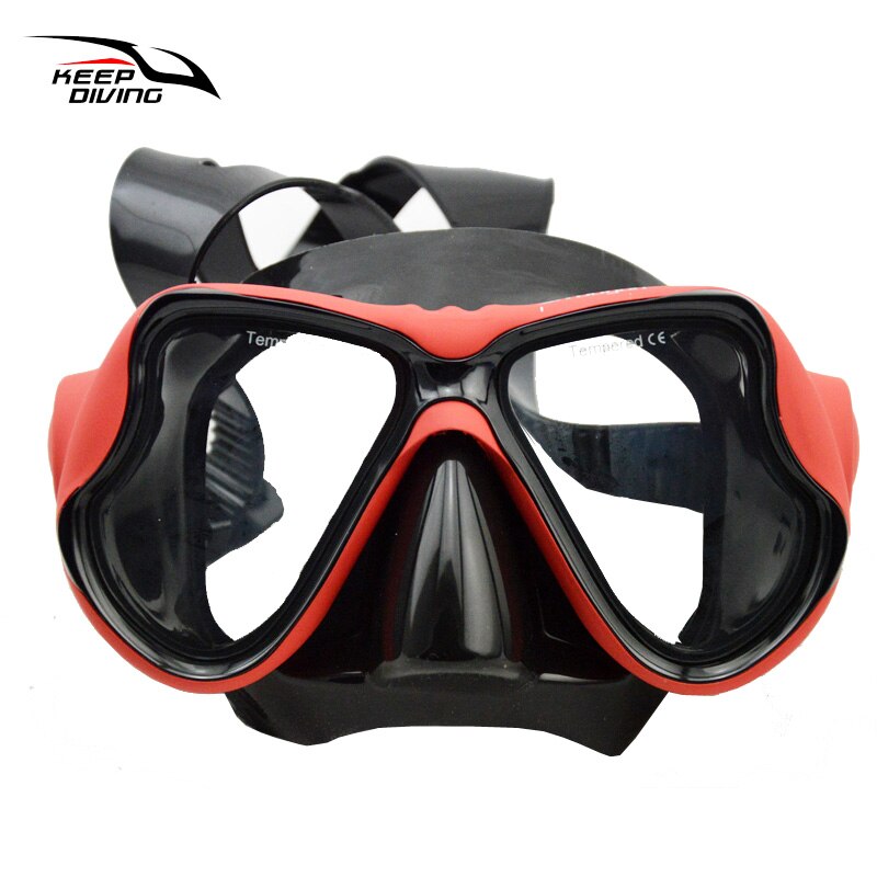 KEEP DIVING Silicone Scuba Dive Mask Gear Equipment Goggles For Nearsighted Men Women Spearfishing Myopia Lens