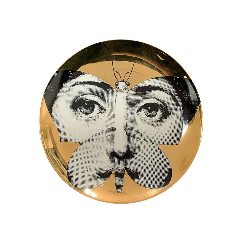 Gold Color Decorative Plates
