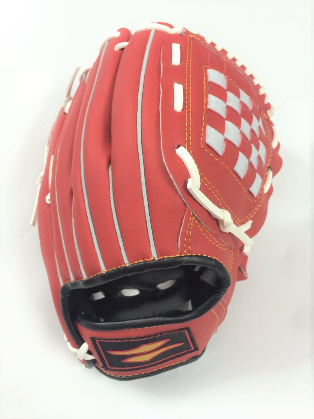 Leder Baseball Schlagen Handschuhe Männer freundlicher Rechts Hand Baseball Handschuh Ausrügestochen Fänger Guante Beisbol Sport Zubehör BJ50ST: verrotten / 11 Zoll