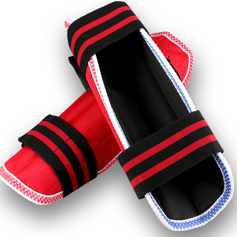 canvas bamboo MMA shin protector Taekwondo Karate leg guards arm guard Child men women kick boxing shank protectors