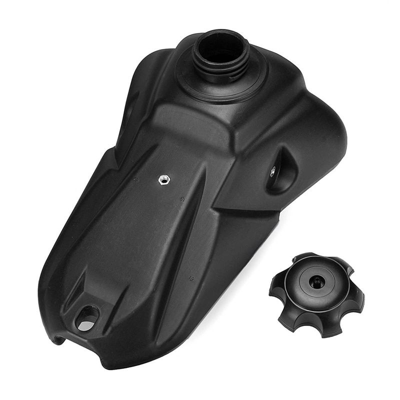 Tanque de combustible de motocicleta para 125Cc 150Cc Pit Pro Trail Dirt Bike Gas negro gasolina combustible tanques con tapa Minimotor Motocross