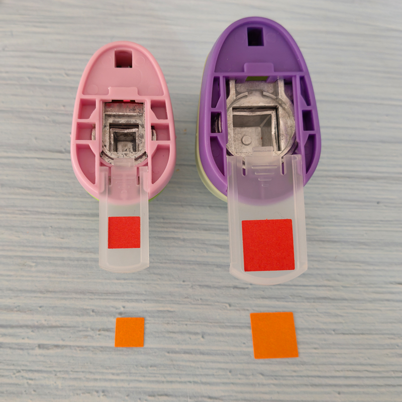 11mm 18mm Square shape EVA foam punches paper punch for greeting card handmade DIY scrapbooking craft punch machine