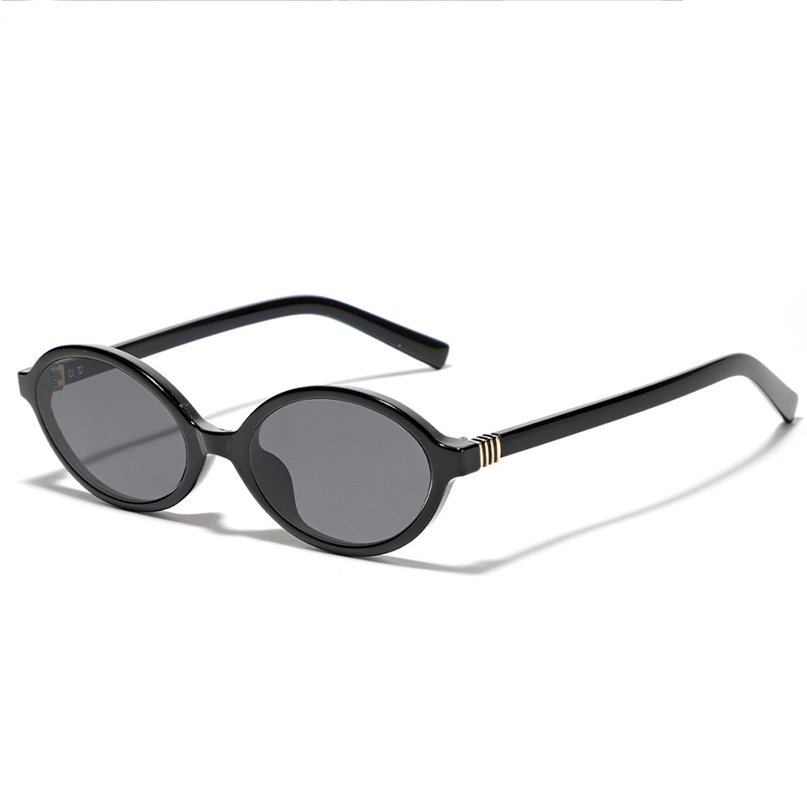 DDDLONG, gafas ovaladas antiluz azul, gafas graduadas, montura para hombres, gafas de sol para mujeres, lentes ópticos reemplazables D399: Gris