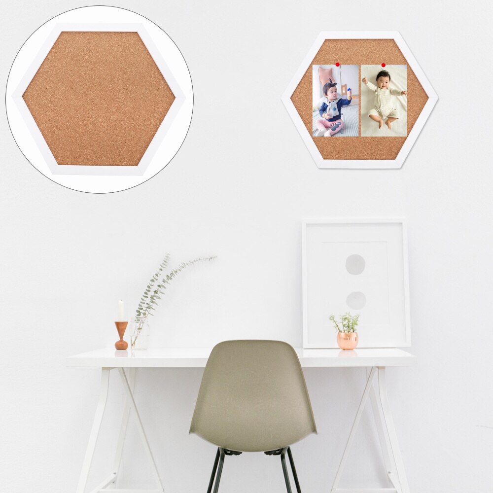 Duurzaam Kurk Bulletin Board Prikbord Kurk Display Board Hexagon Memo Board