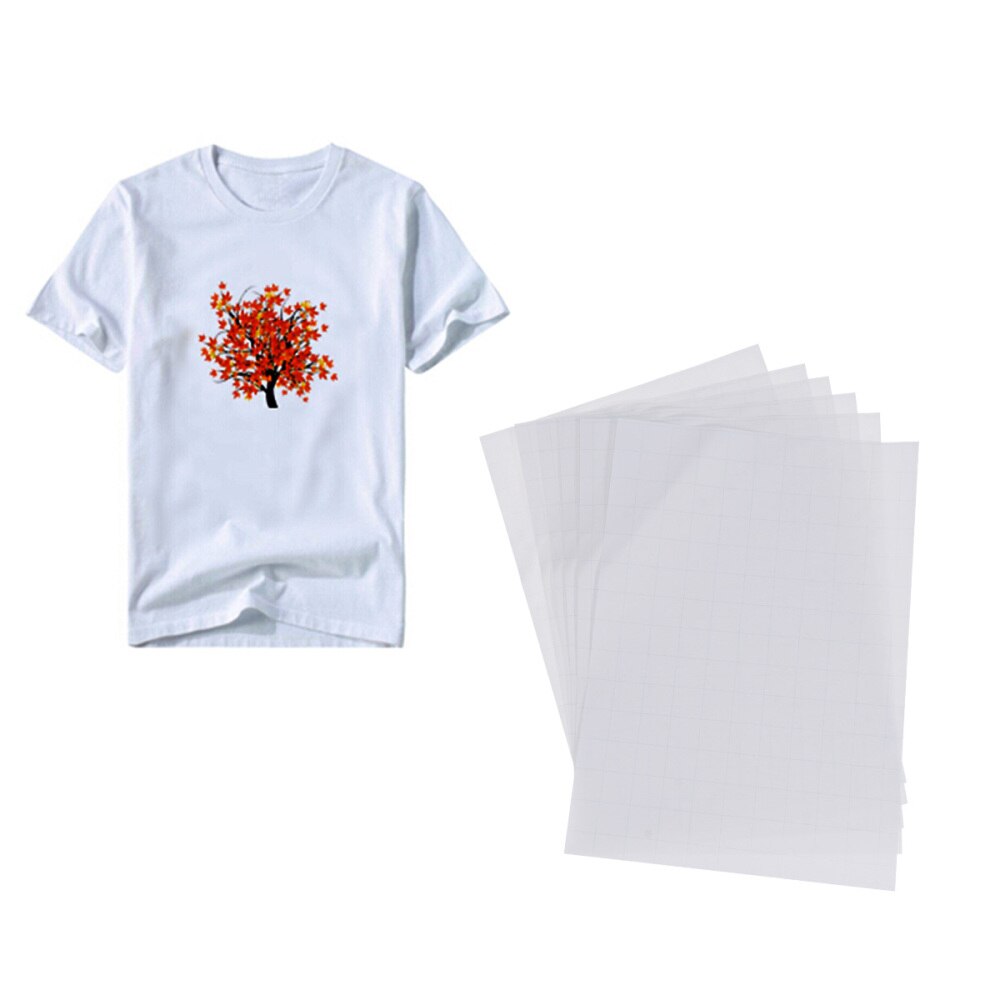 5PCS Heat Transfer Printing Paper A4 Sublimation Transfer Paper A4 Light Transfer Paper