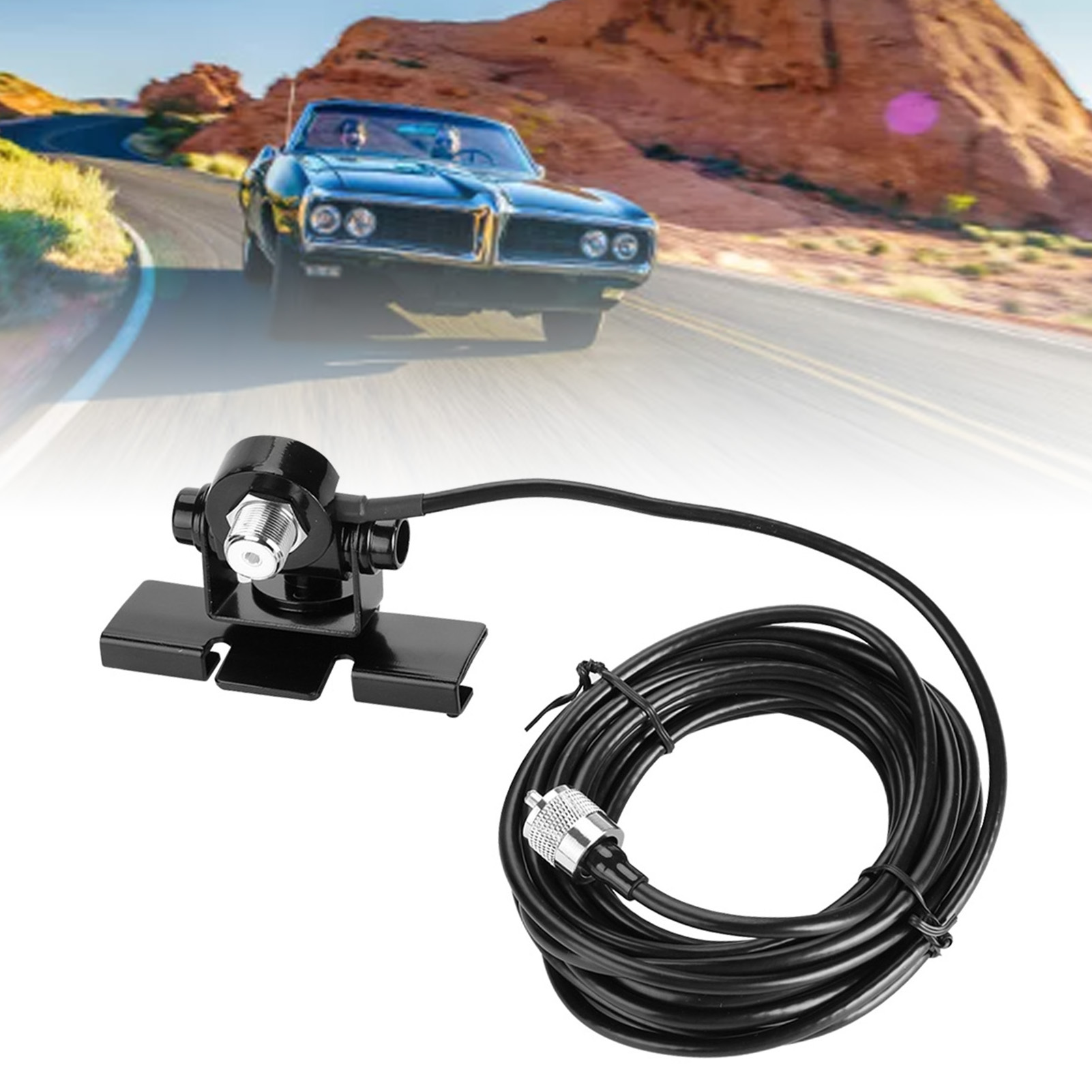 Auto-Antennenhalterung für mobiles Radio, Auto-Clip-Halterung, Kofferraumdeckel, Schrägheck, Türhalterung