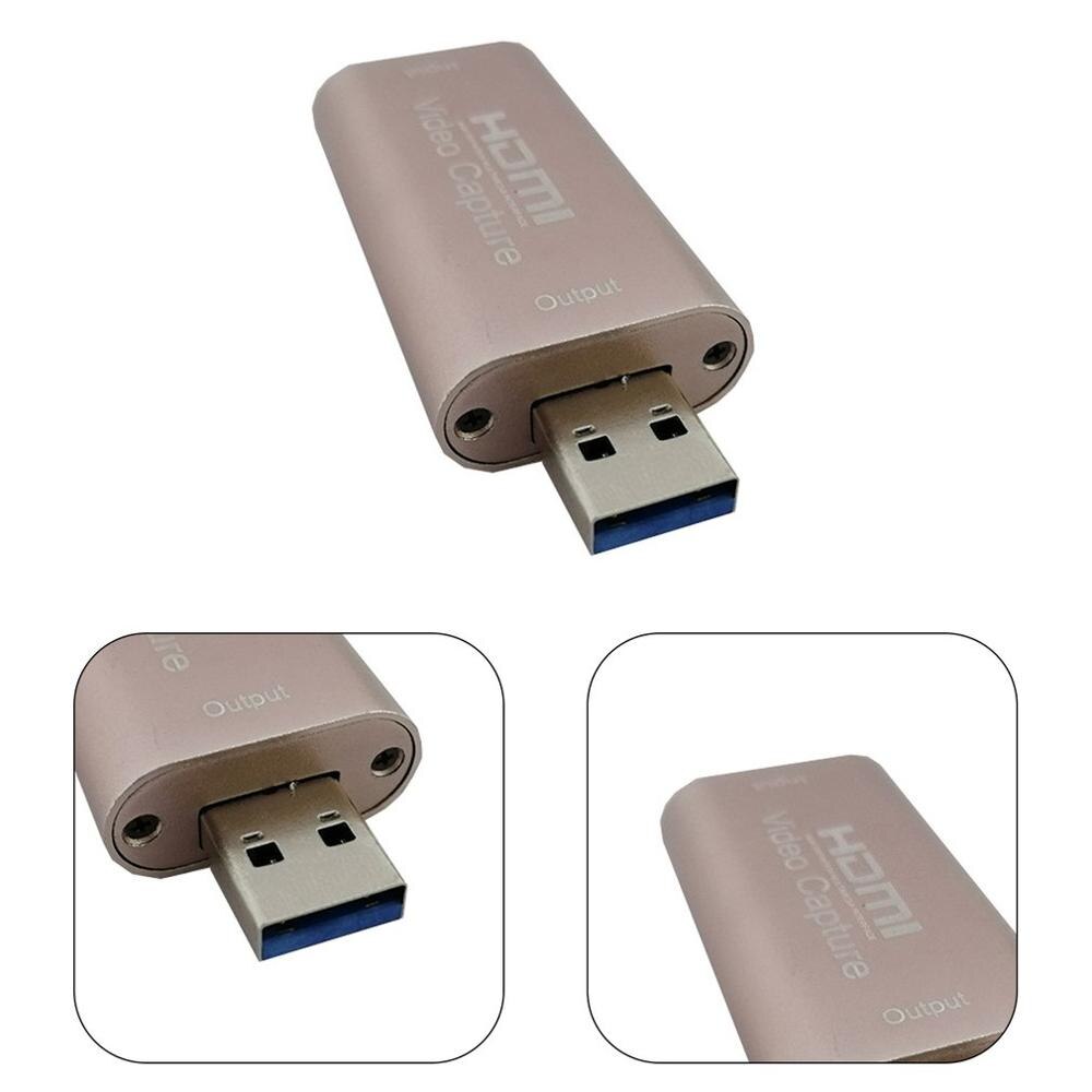 USB 3.0 HDMI Capture Card 1080P High Definition Video Conferences Film Production 60HZ Game Live Capture Card
