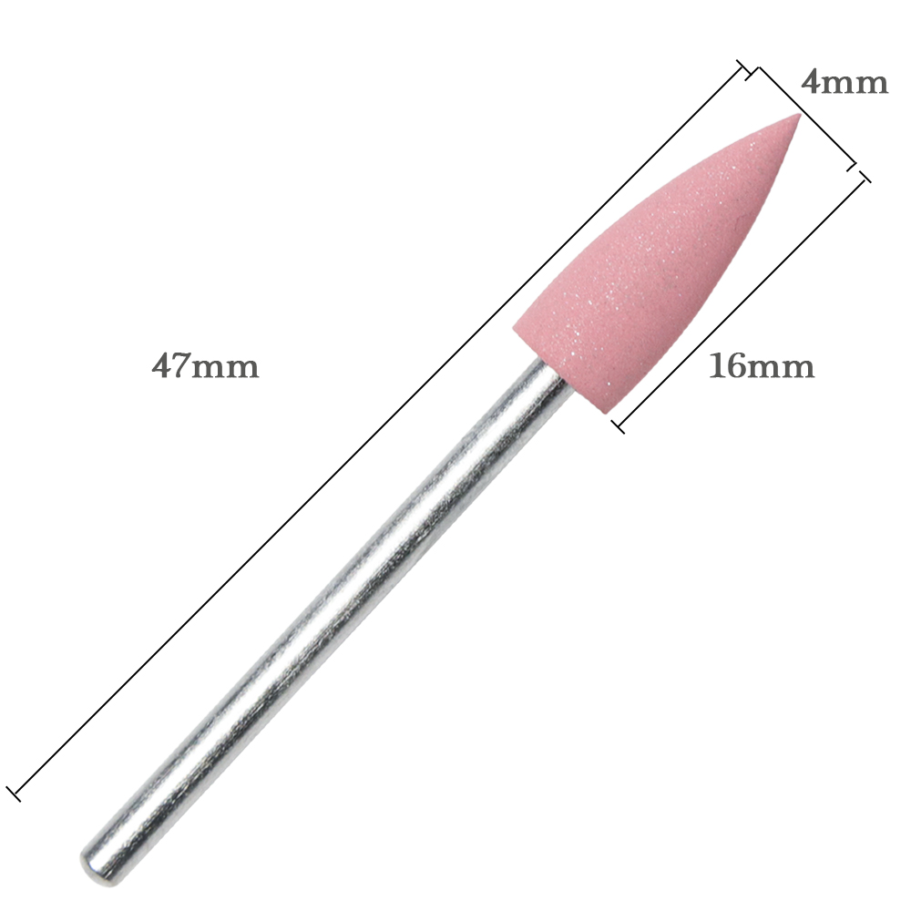 1 Uds. Brocas para uñas cortador de silicona para limas de manicura, rebabas eléctricas para pulir uñas, accesorios herramientas BEGJ01
