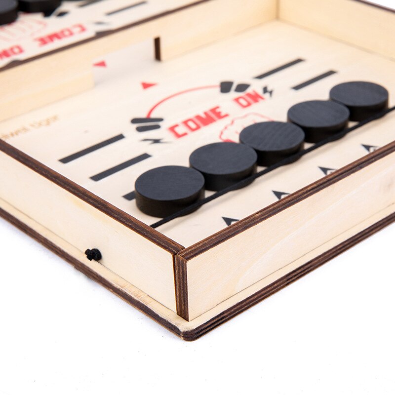 Tavolo Da Gioco di hockey Su ghiaccio di hockey Su Palla Giochi Da Tavolo Genitore-bambino Gioco Interattivo desktop Battaglie Giochi per I Bambini (B/S 37X24X3.5cm)