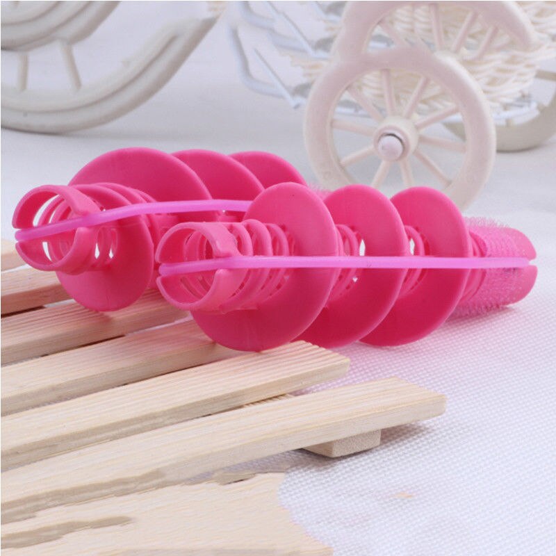 Magiczne lokówki robić włosów długa spiralna zestaw rolek łatwe szybkie narzędzie robić majsterkowania nieopalany loki wałki robić włosów