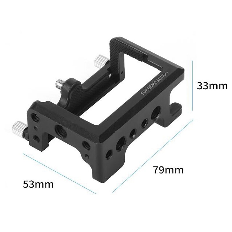 Action Camera Protective Case - for DJI Osmo - Plastic Frame Housing