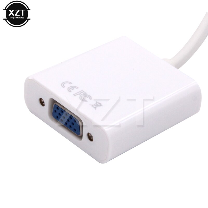 Til macbook air pro imac mac mini thunderbolt mini displayport display port mini dp til vga kabel adapter 1080p til hdtv skærm