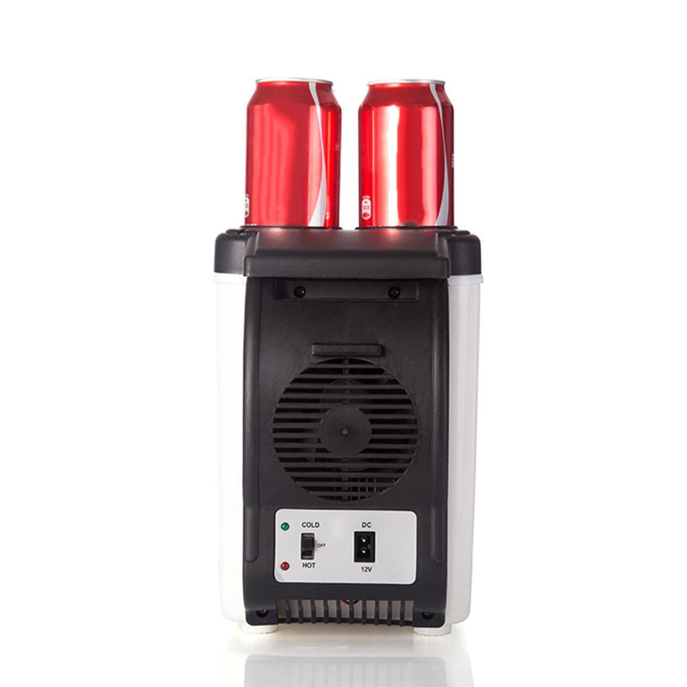 6L Auto Car Mini Fridge Refrigerator Freezer Heater Auto Freezer Travel Home Cooler Icebox Cooler Box auto Freezer