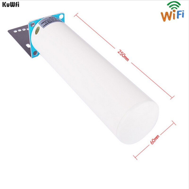 KuWFi-antena 3G/4G LTE macho, antena externa de 2,4 Ghz, 3GBooster, con Cable para repetidor de señal GSM, Wifi