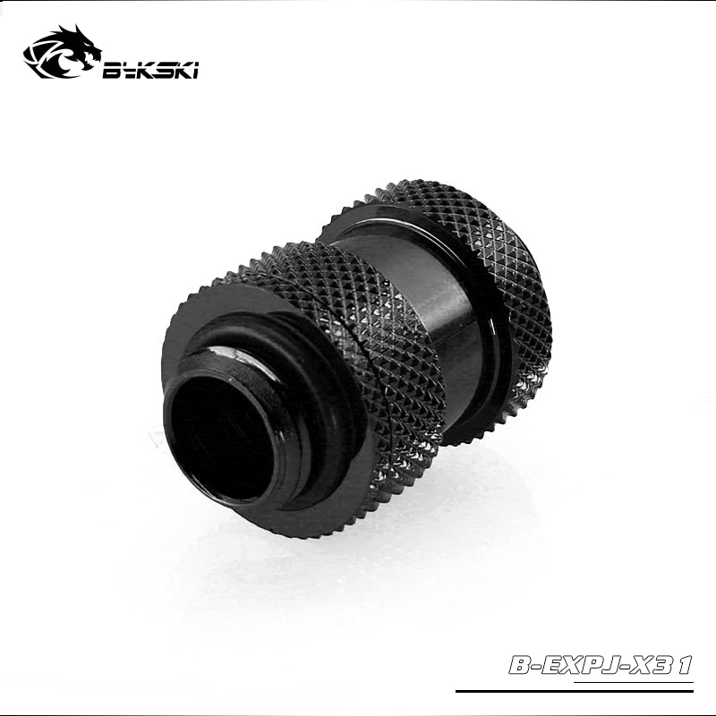 BYKSKI G1/4&quot; Male to Male Rotary Connectors / Extender (22-31mm) use for GPU card Cross Fire connect SLI Fitting