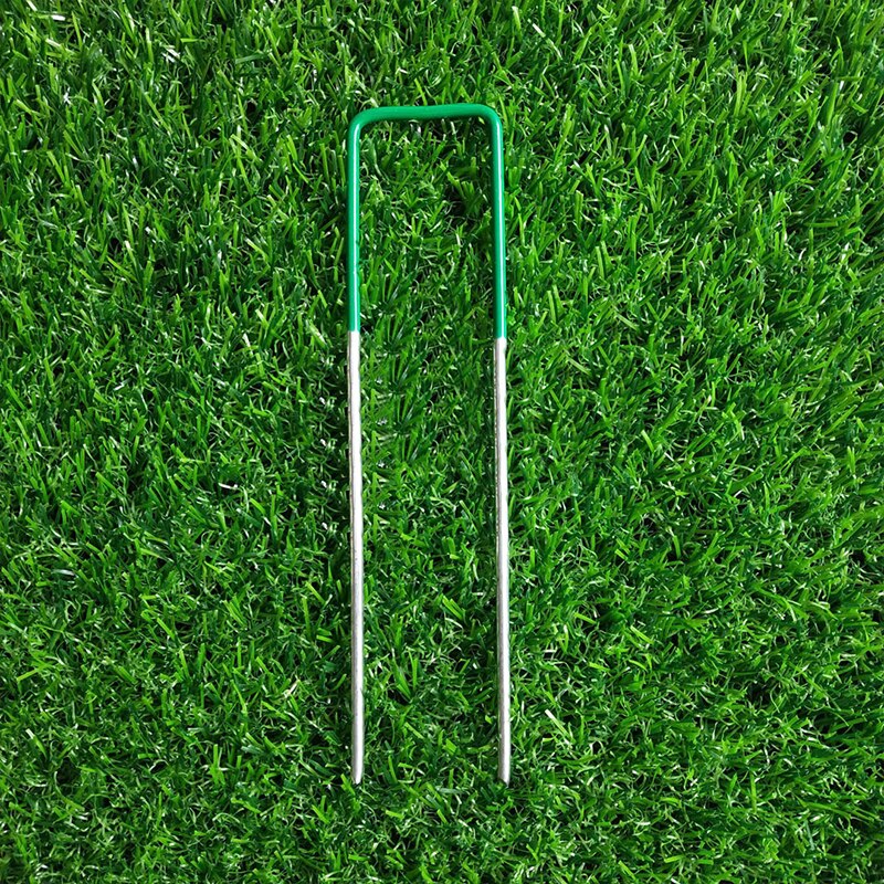 Kunstige græsstifter rustfrie sodestifter knegler kunstgræs fastgørelse af tilbehør u-type græsstifter stifter landskabsstifter: Default Title