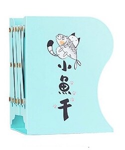 Kawaii Karikatur Metall Buchstütze Notizbuch Stehend dehnen Einstellbare Buch Stehen Buch Halfter Organizer Sekretariat Heimat Dekoration: 009