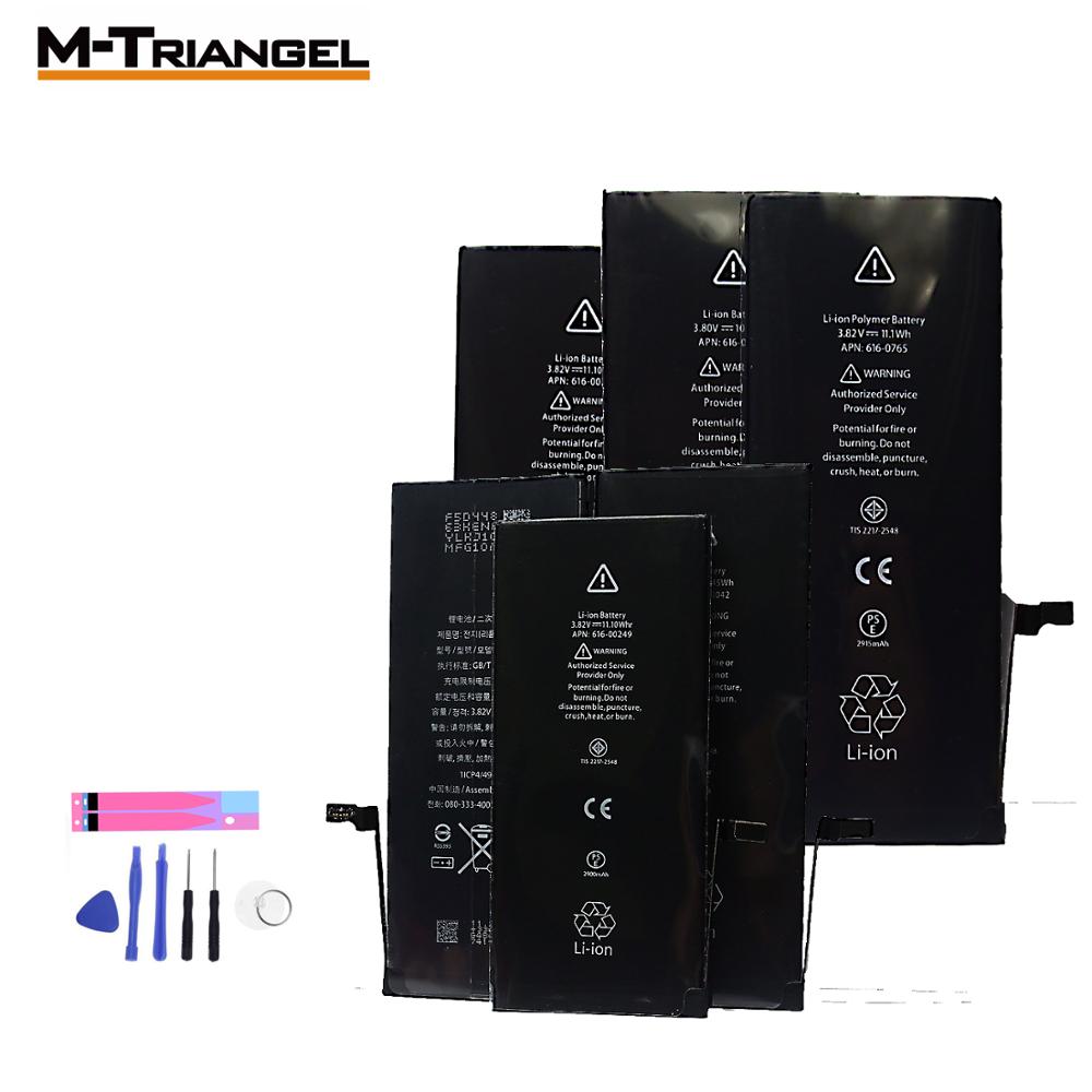 Mobile Phone Battery for iPhone5 iphone 6 iPhone7 battery Replacement Compatible 7plu 8 8plus XS XR SE Lithium Battery