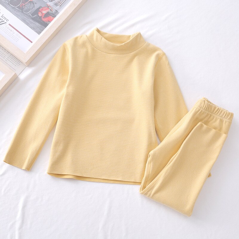 Set di biancheria intima termica per bambini abiti per adolescenti per bambini abiti lunghi Johns autunno inverno primavera pantaloni Set di pigiami termici per ragazze