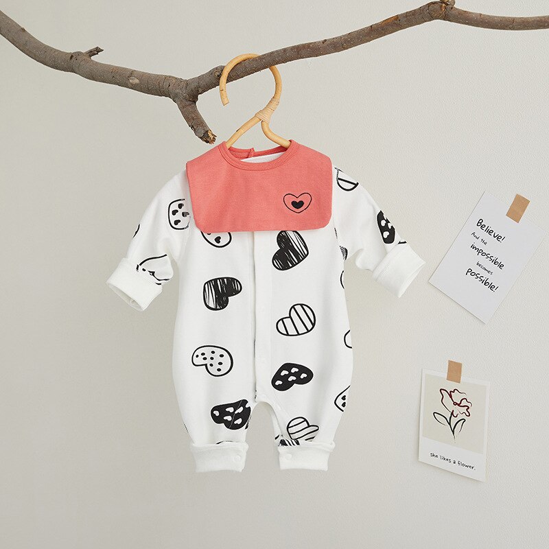 Carter Peuter Jumpsuit Vier Seizoenen Romper Baby Jongen En Meisje Cartoon Dier Romper Jongens Printer Lange Mouwen Jumpsuit: 3