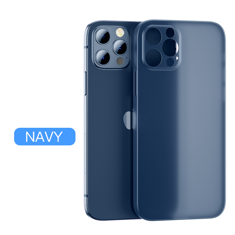 Ultra Thin PC Matte Case For iPhone 15 Pro Max 15 Plus Frosted Phone Cover For iphone 15 Pro Max Phone cases in Stock: Leather / SKY BLUE