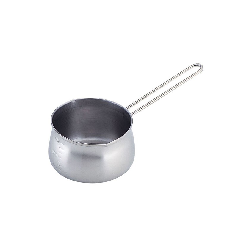 Non-Stick Pan Milk Pot Butter Chocolate Melted Heating Pot Warmer Pan Small Saucepan Cheese Pot With Pour Spouts 300g