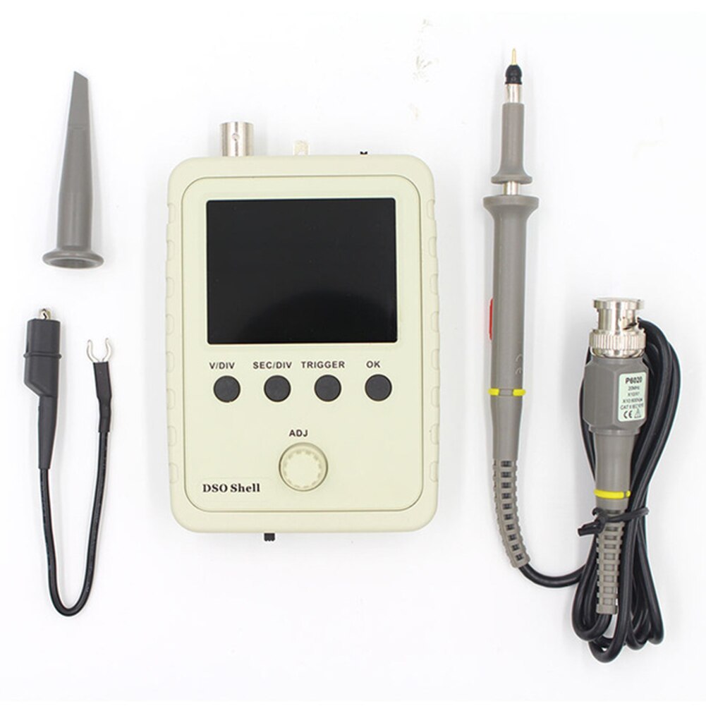 Oscilloscope With Indication Intelligent Sample Rate Assembled Automatic Electronic Digital Easy Use Test Clip Pocket Stable
