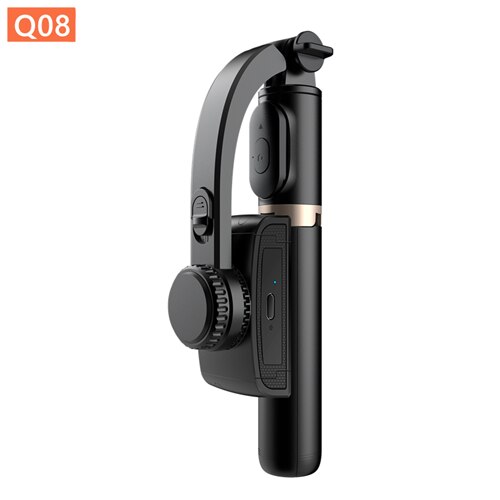 Roreta Bluetooth Sluiter Draadloze Bluetooth Selfie Stick Opvouwbare Statief Handheld Gimbal Stabilizer Smartphone Selfie-Stick: With Stabilizer