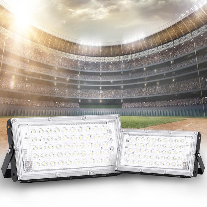 AC 220V 240V Led Floodlight 50W Outdoor Floodlight Spotlight Waterproof LED Reflector Light Outdoor Lighting for Garden Street